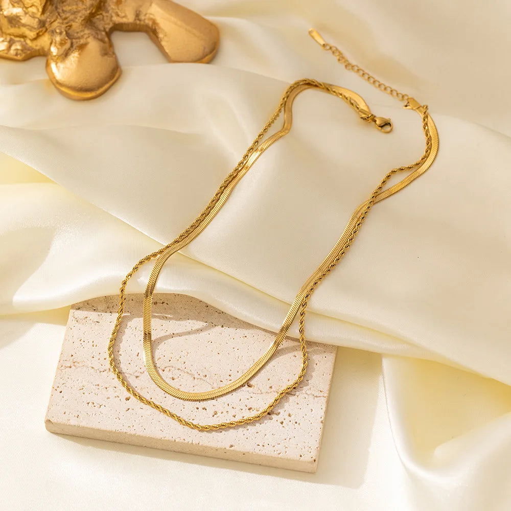 The Valencia Layered Necklace