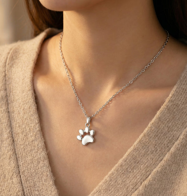 Guardian Paw Memorial Classic Necklace